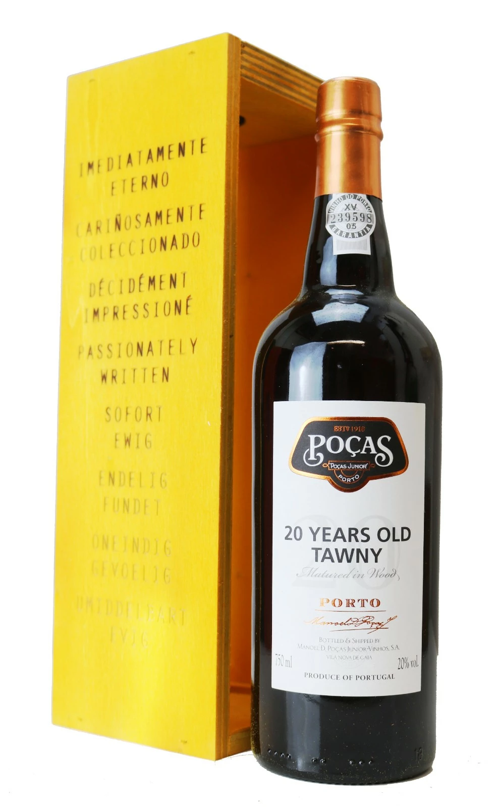 20 Year Old Tawny Port Includes Pocas Open Gift Box 2 20 Year Old Tawny Port Includes Pocas Open Gift Box - Image 2