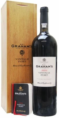 Vintage Port, DOC Douro - MAGNUM ***Presented In Original Graham's Wooden Case*** *** 99 Points - James Suckling *** ***99 Points-Derek Smedley MW*** -Vintage Wine And Port Sales Store large5FAdditionalProductImage5F202202D20162DGrahams2DMAG2Dbox22Ejpg2E02Ejpg