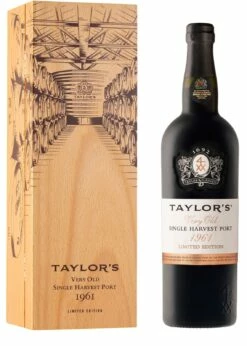 Colheita Single Harvest Port Includes Taylor's Oak Gift Box -Vintage Wine And Port Sales Store large5FAdditionalProductImage5F220472Dtaylor2D19612D12D2Ejpg2E02Ejpg