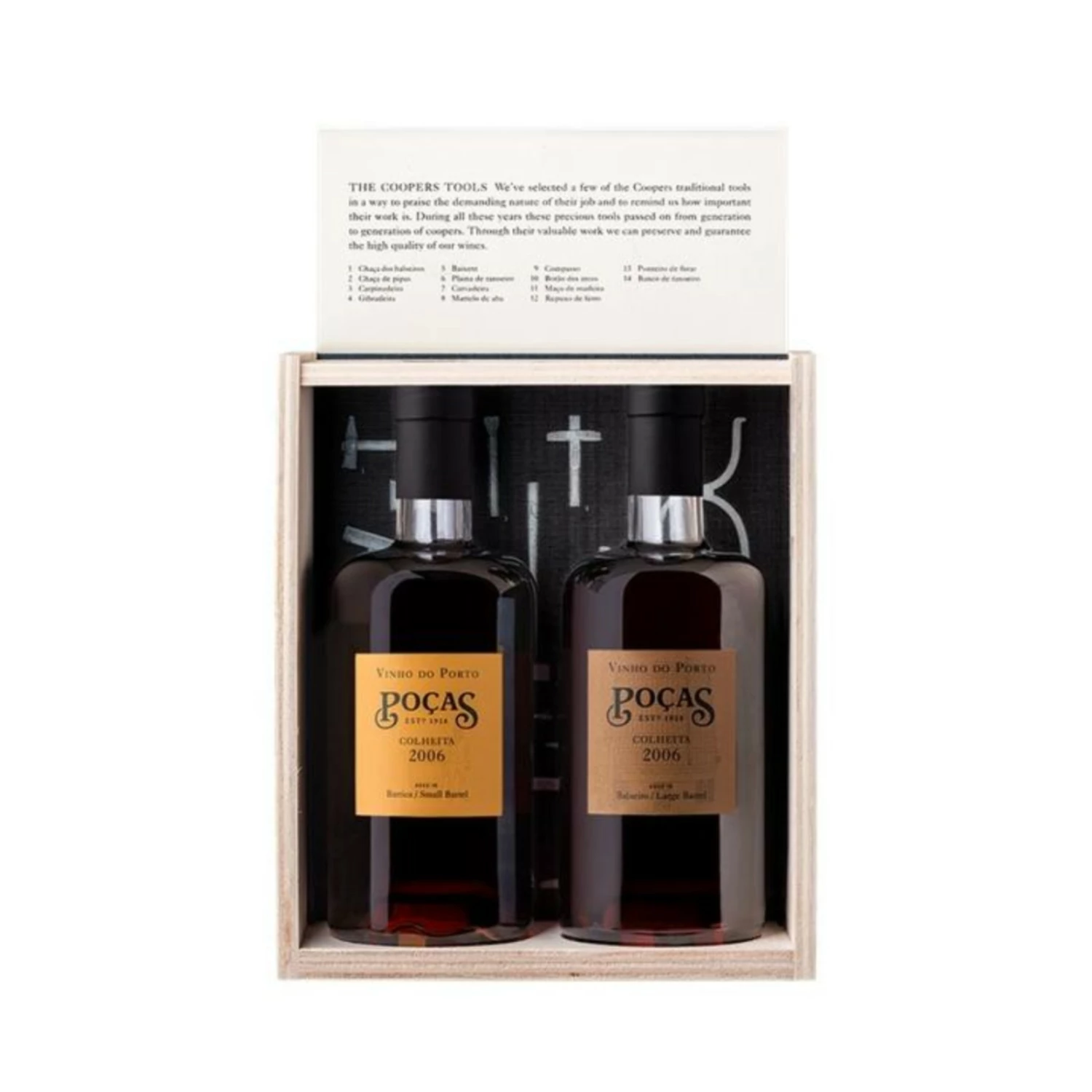 The Coopers Limited Edition Colheitas 2x50cl Bottles Includes Pocas Gift Box 3 The Coopers Limited Edition Colheitas 2x50cl Bottles Includes Pocas Gift Box - Image 3
