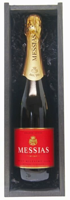 Brut Millesime Grand Cuvee Sparkling Wine, Bairrada Includes Wooden Gift Box With Sliding Lid/> Special Offer | Was £26.95 | Now £19.95 3 Brut Millesime Grand Cuvee Sparkling Wine, Bairrada Includes Wooden Gift Box With Sliding Lid/> Special Offer | Was £26.95 | Now £19.95 -Vintage Wine And Port Sales Store large5FAdditionalProductImage5F265272D20192DMessias2Dmilesime2Dslider2Ejpg2E02Ejpg