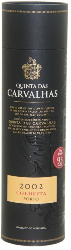 Colheita Port, Douro Includes Presentation Tube 93 Points - Wine Spectator 91 Points - Wine Enthusiast -Vintage Wine And Port Sales Store large5FAdditionalProductImage5F283952D20022DCarvalhas2DColheita2Ejpg2E02Ejpg