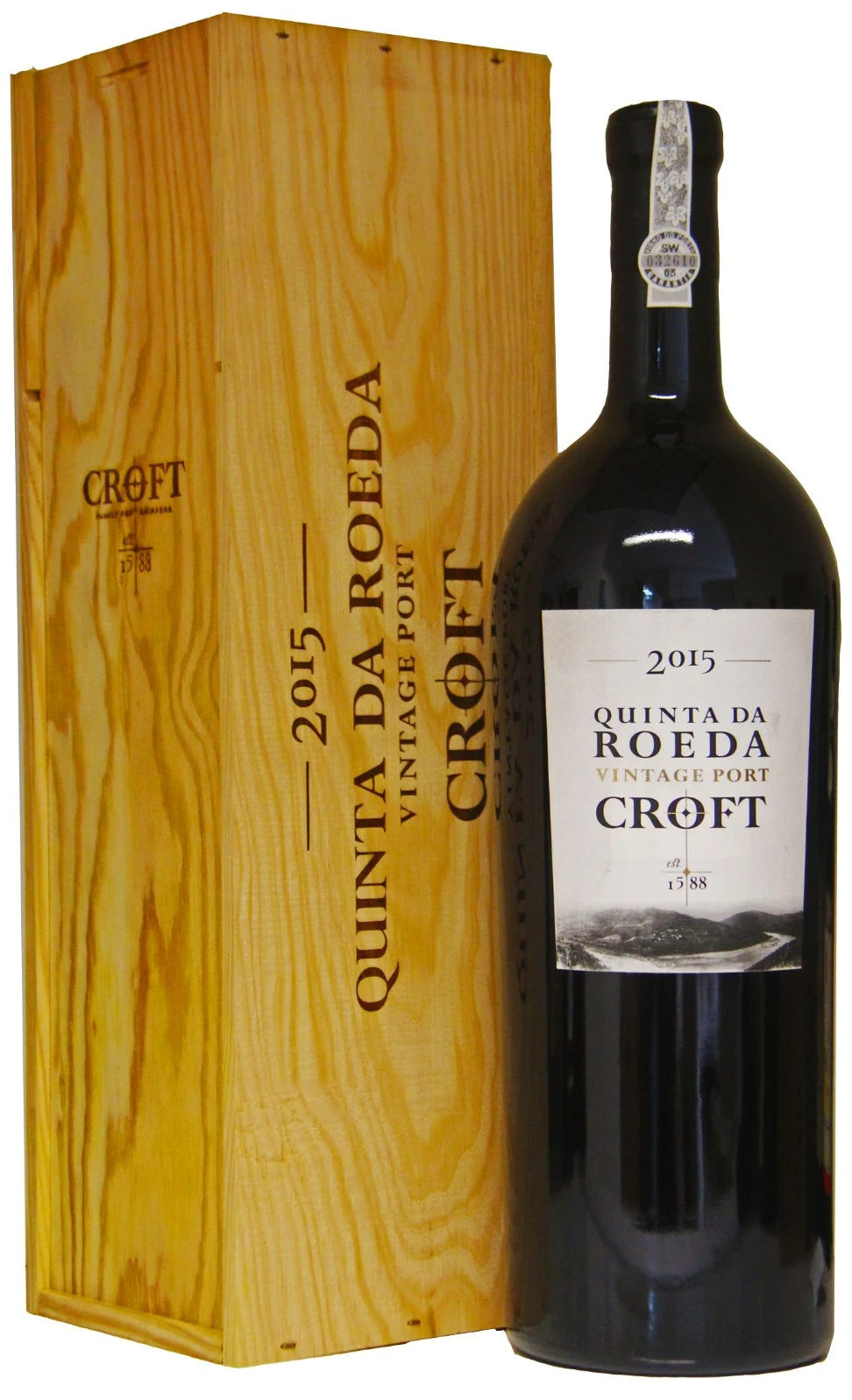 Vintage Port, Douro Quinta De Roeda- Double Magnum 3L Bottle 1 Vintage Port, Douro Quinta De Roeda- Double Magnum 3L Bottle