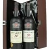 A Taylor's 20 Year Old And 10 Year Old Tawny ***Presented In Our Two-Bottle Leather Effect Gift Box***