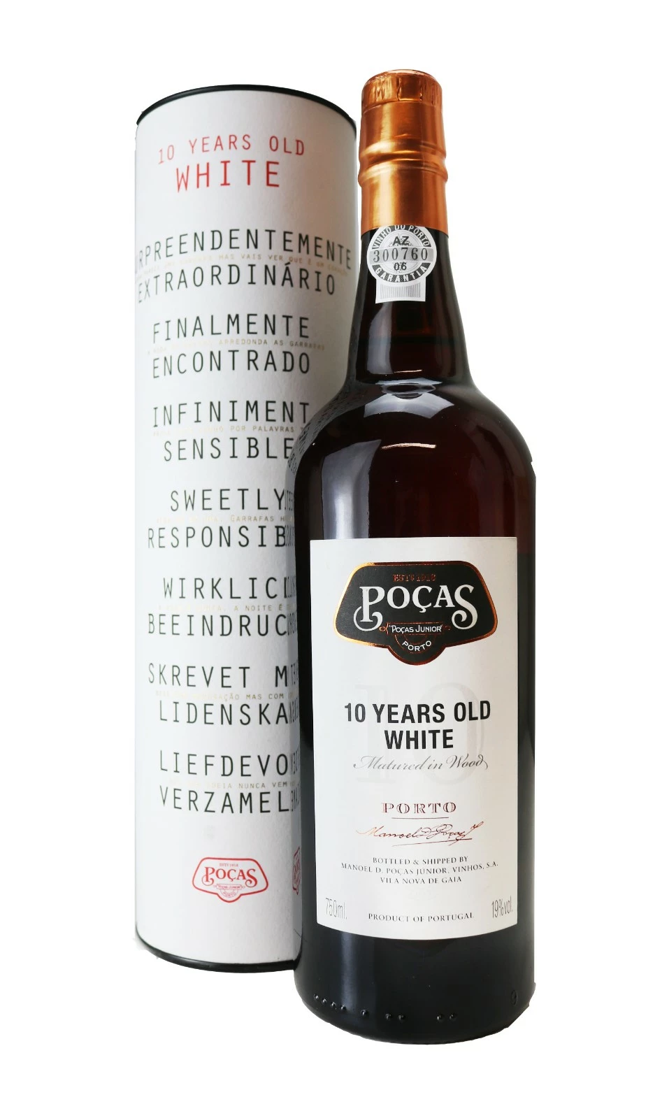 10 Year Old WHITE Port, DOC Douro Includes Pocas Gift Tube ***93 Points- Decanter Panel Tasting 2018*** ***91 Points- Wine Enthusiast*** 1 10 Year Old WHITE Port, DOC Douro Includes Pocas Gift Tube ***93 Points- Decanter Panel Tasting 2018*** ***91 Points- Wine Enthusiast***