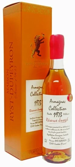Ryst Dupeyron Reserve Joseph Millesime Vintage Armagnac 50cl Bottle Includes Gift Box As Pictured Clearance Offer | Was £139 | Now £99