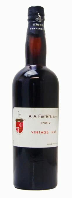 Vintage Port Level In Neck, Label Torn On Right Hand Side