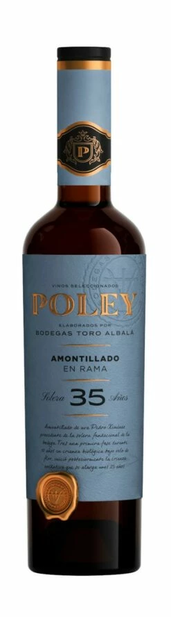 POLEY AMONTILLADO EN RAMA 35 Year Old 92 Points - Robert Parker's Wine Advocate 50cl Bottle