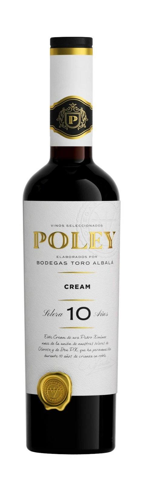 POLEY CREAM 10 Years, Montilla-Moriles. 50cl Bottle Special Offer | Was £21.95 | Now £19.95 1 POLEY CREAM 10 Years, Montilla-Moriles. 50cl Bottle Special Offer | Was £21.95 | Now £19.95
