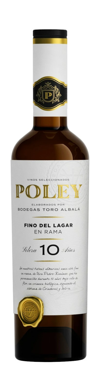 POLEY FINO DEL LAGAR "En Rama", 10 Year, Montilla-Moriles. 50cl Bottle 90 Points Robert Parker 1 POLEY FINO DEL LAGAR "En Rama", 10 Year, Montilla-Moriles. 50cl Bottle 90 Points Robert Parker