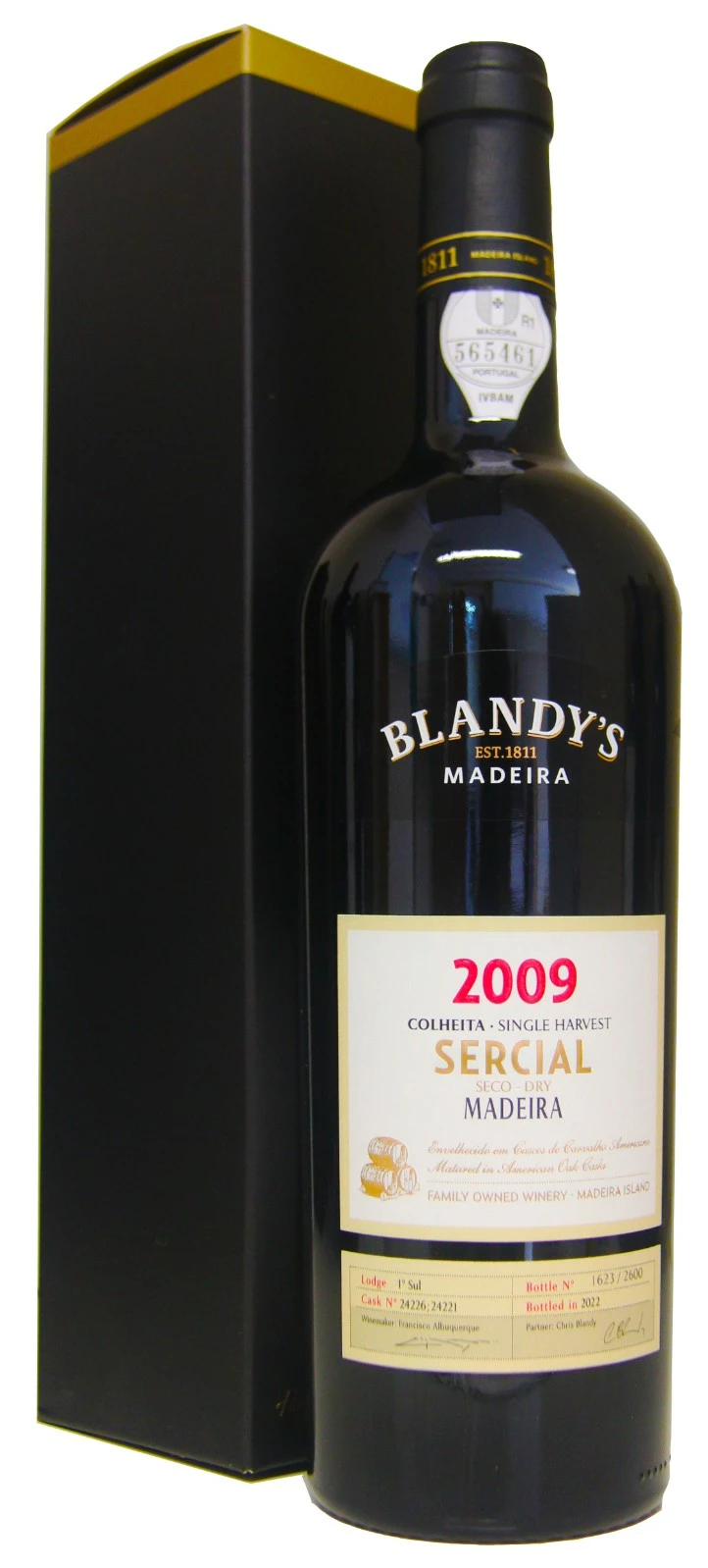Sercial Colheita Madeira Includes Gift Box As Illustrated ***93 Points-GOLD- Decanter DWWA 2023*** 1 Sercial Colheita Madeira Includes Gift Box As Illustrated ***93 Points-GOLD- Decanter DWWA 2023***
