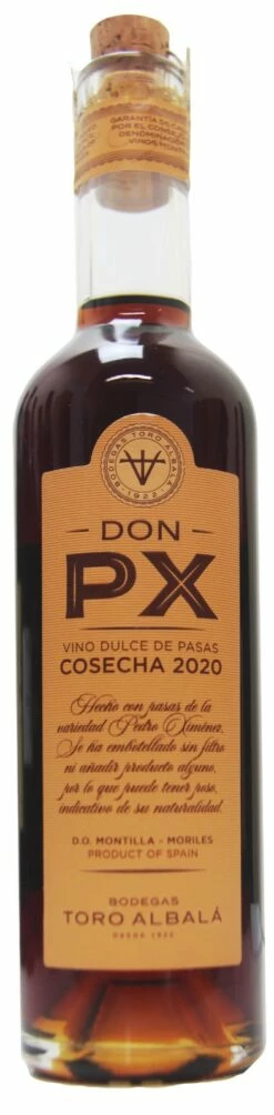 DON PX COSECHA 2020, Sweet Wine From Montilla-Moriles Half Bottle 37.5cl
