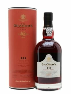 10 Year Old Tawny Port Presented In Graham's Gift Tube