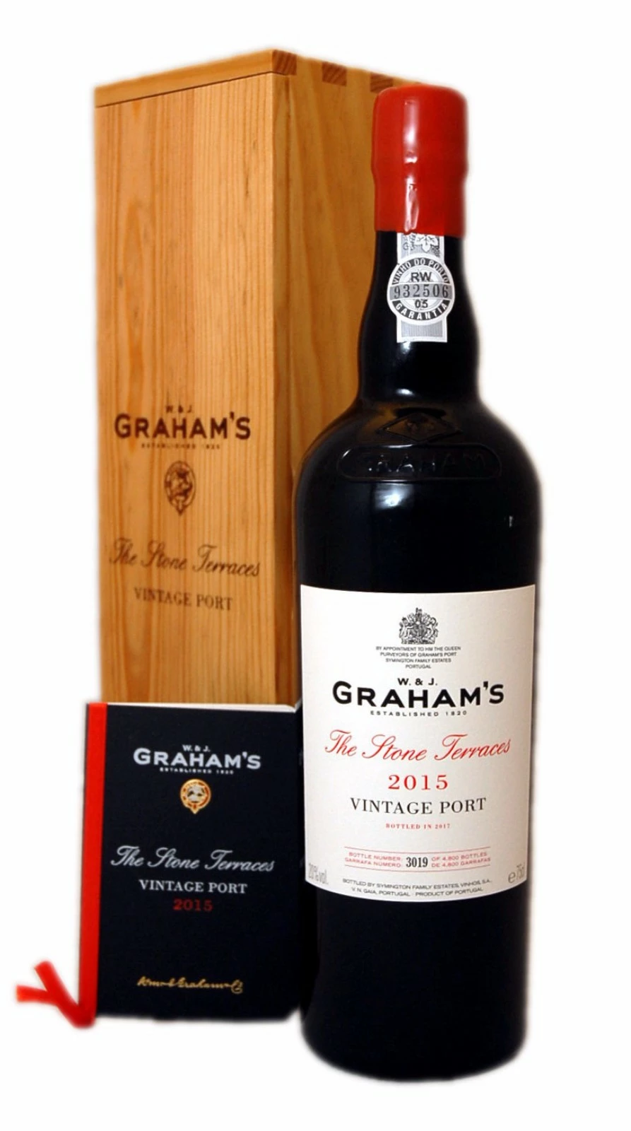 Vintage Port, Douro THE STONE TERRACES Presented In Grahams Gift Box ***93 Points- James Suckling*** 1 Vintage Port, Douro THE STONE TERRACES Presented In Grahams Gift Box ***93 Points- James Suckling***