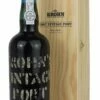 Vintage Port - In Original Krohn Box As Illustrated *Library Stock From Krohn Cellars*